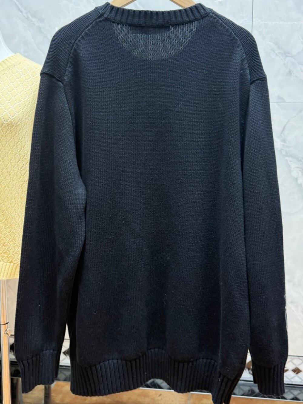 Ralph Lauren Golf Polo Bear Black Crewneck Knit Pullover Sweater - Picture 8 of 8